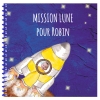 Livre personnalisé enfant avec photo sur l'espace et la lune