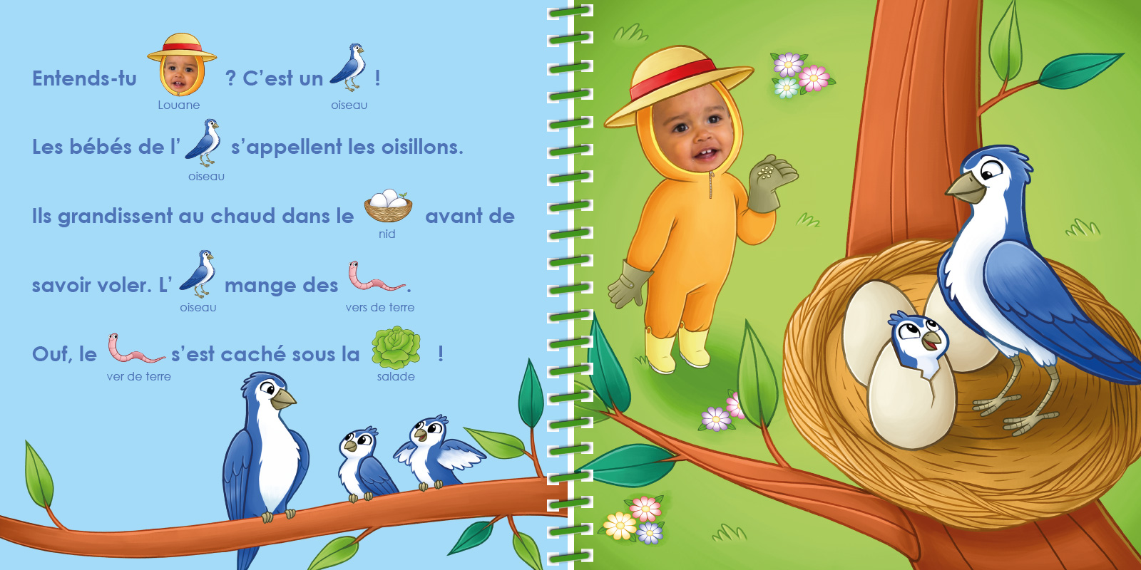 Feuilletez le livre Les animaux du jardin, page 11