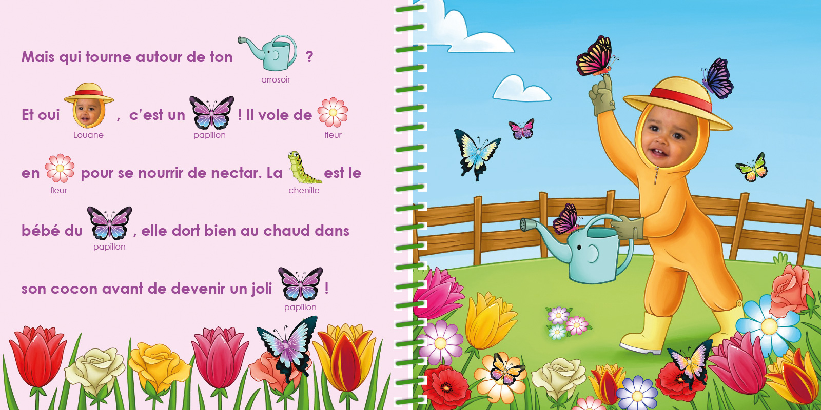 Feuilletez le livre Les animaux du jardin, page 8