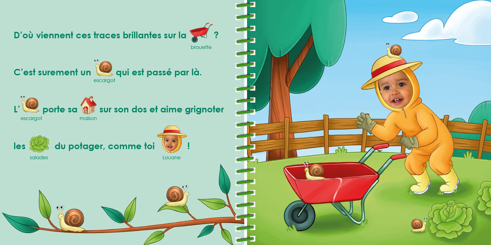 Feuilletez le livre Les animaux du jardin, page 5