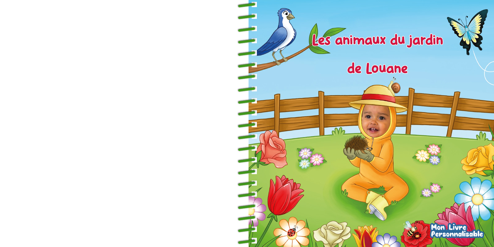 Feuilletez le livre Les animaux du jardin, page 1