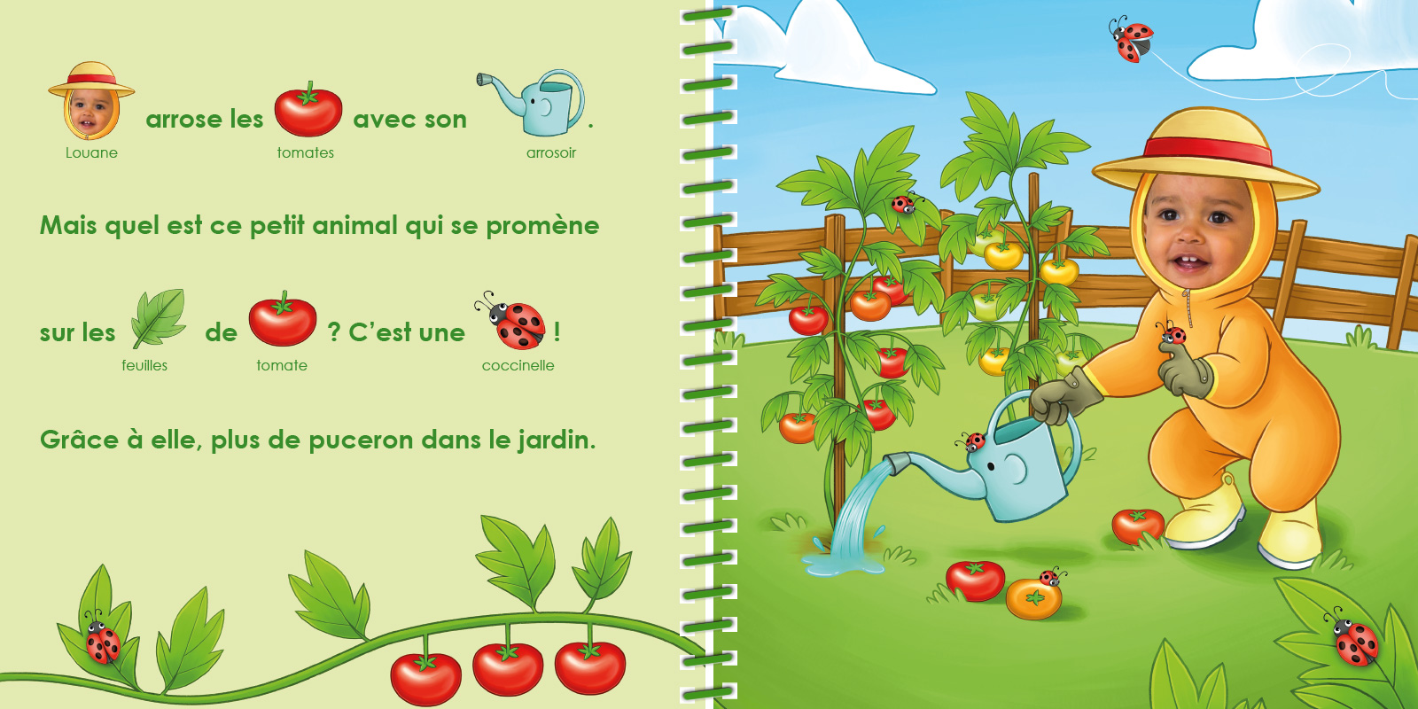 Feuilletez le livre Les animaux du jardin, page 4