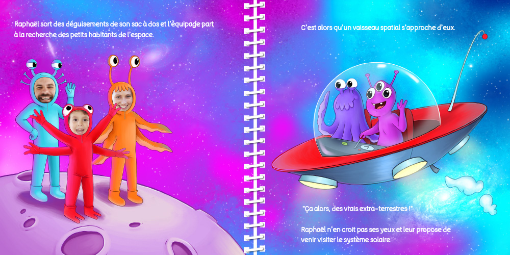 Feuilletez le livre Voyage spatial, page 9